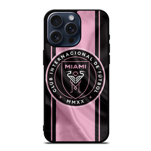 INTER MIAMI SOCCER FOOTBALL CLUB LOGO iPhone 15 Pro Max Case Cover