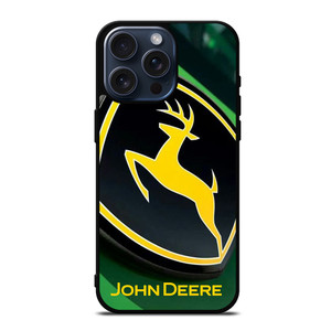 JOHN DEERE TRACTOR EMBLEM LOGO iPhone 15 Pro Max Case Cover