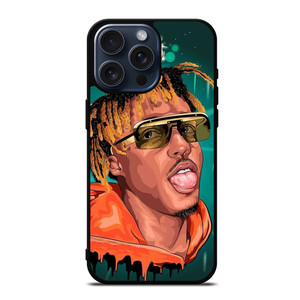JUICE WRLD RAPPER FACE ART iPhone 15 Pro Max Case Cover