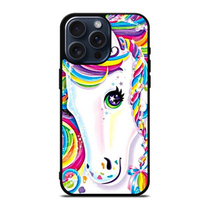 LISA FRANK UNICORN HORSE ART iPhone 15 Pro Max Case Cover