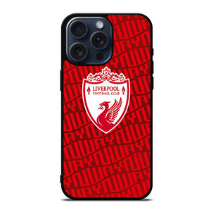 LIVERPOOL FC FOOTBALL CLUB YNWA LOGO iPhone 15 Pro Max Case Cover