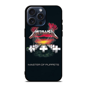 METALLICA MASTER OF PUPPETS ALBUM POSTER iPhone 15 Pro Max Case Cover