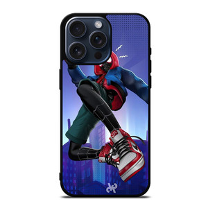 MILES MORALES SPIDERMAN MOVIE iPhone 15 Pro Max Case Cover