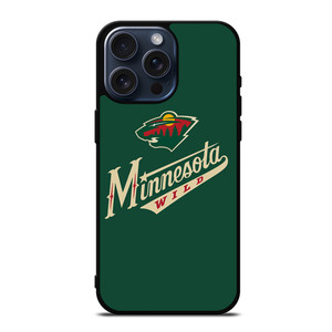 MINNESOTA WILD LOGO NHL HOCKEY TEAM iPhone 15 Pro Max Case Cover
