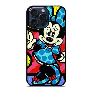 MINNIE MOUSE ROMERO BRITTO ART iPhone 15 Pro Max Case Cover