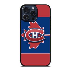 MONTREAL CANADIENS LOGO HOCKEY TEAM iPhone 15 Pro Max Case Cover