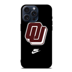 OKLAHOMA SOONERS UNIVERSITY FOOTBALL TEAM LOGO iPhone 15 Pro Max Case Cover