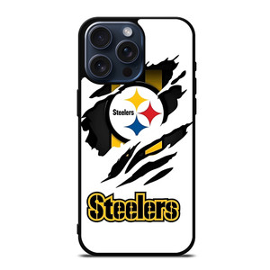PITTSBURGH STEELERS FOOTBALL TEAM LOGO iPhone 15 Pro Max Case Cover
