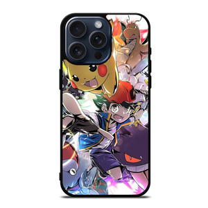 POKEMON POCKET MONSTERS CARTOON iPhone 15 Pro Max Case Cover POKEMON POCKET MONSTERS CARTOON iPhone 15 Pro Max Case Cover