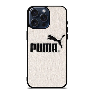 PUMA LOGO BLACK WHITE ICON iPhone 15 Pro Max Case Cover