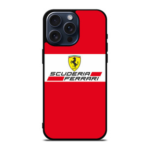 SCUDERIA FERRARI LOGO iPhone 15 Pro Max Case Cover