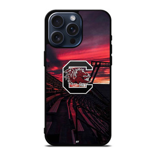 SOUTH CAROLINA GAMECOCKS FOOTBALL UNIVERSITY LOGO iPhone 15 Pro Max Case Cover