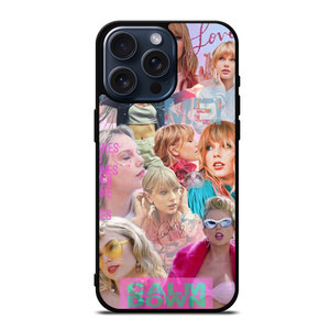 TAYLOR SWIFT COLLAGE ALBUM COVER iPhone 15 Pro Max Case Cover