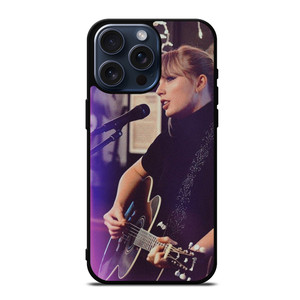 TAYLOR SWIFT LIVE WITH GUITAR iPhone 15 Pro Max Case Cover