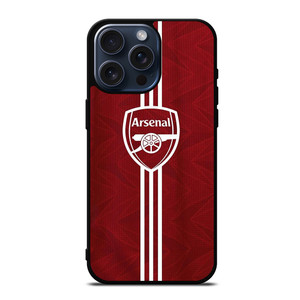 THE GUNNERS ARSENAL FC LOGO FOOTBALL CLUB iPhone 15 Pro Max Case Cover