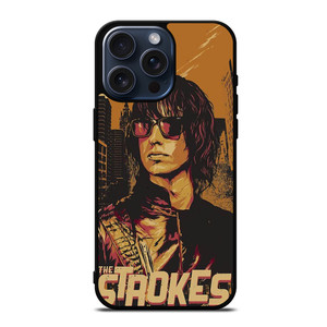 THE STROKES BAND VINTAGE POSTER iPhone 15 Pro Max Case Cover