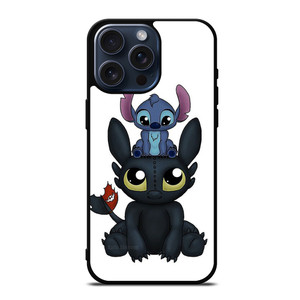 TOOTHLESS STITCH CUTE CARTOON iPhone 15 Pro Max Case Cover
