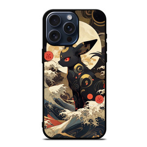UMBREON POKEMON POCKET MONSTERS ART iPhone 15 Pro Max Case Cover