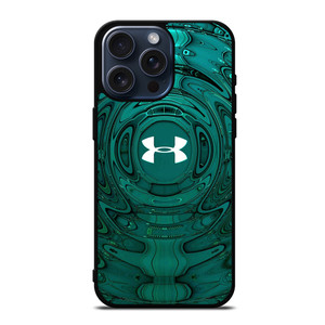 UNDER ARMOUR LOGO LIQUID GREEN iPhone 15 Pro Max Case Cover