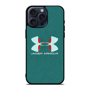 UNDER ARMOUR LOGO WHITE RED iPhone 15 Pro Max Case Cover