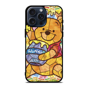 WINNIE THE POOH DISNEY MOZAIC ART iPhone 15 Pro Max Case Cover