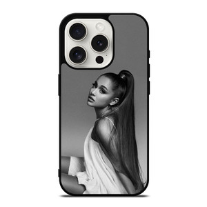 ARIANA GRANDE BLACK AND WHITE iPhone 15 Pro Case Cover ARIANA GRANDE BLACK AND WHITE iPhone 15 Pro Case Cover
