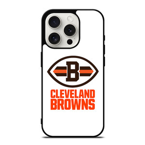 CLEVELAND BROWNS FOOTBALL LOGO ICON iPhone 15 Pro Case Cover CLEVELAND BROWNS FOOTBALL LOGO ICON iPhone 15 Pro Case Cover