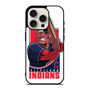 CLEVELAND INDIANS LOGO BASEBALL ICON iPhone 15 Pro Case Cover CLEVELAND INDIANS LOGO BASEBALL ICON iPhone 15 Pro Case Cover