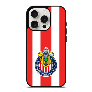 CLUB DEPORTIVO CHIVAS DE GUADALAJARA FOOTBALL LOGO iPhone 15 Pro Case Cover CLUB DEPORTIVO CHIVAS DE GUADALAJARA FOOTBALL LOGO iPhone 15 Pro Case Cover