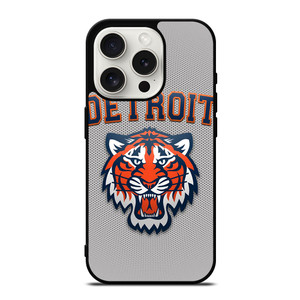 DETROIT TIGERS LOGO MLB BASEBALL TEAM ICON iPhone 15 Pro Case Cover