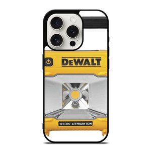 DEWALT TOOL LOGO LED WORK LIGHT iPhone 15 Pro Case Cover