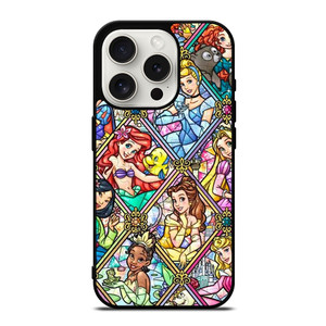 DISNEY PRINCESS GRASS ART iPhone 15 Pro Case Cover