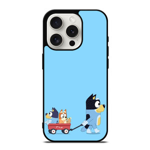 HEELERS FAMILY BLUEY CARTOON iPhone 15 Pro Case Cover HEELERS FAMILY BLUEY CARTOON iPhone 15 Pro Case Cover