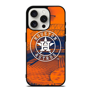 HOUSTON ASTROS ICON MLB BASEBALL TEAM LOGO iPhone 15 Pro Case Cover