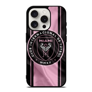 INTER MIAMI SOCCER FOOTBALL CLUB LOGO iPhone 15 Pro Case Cover