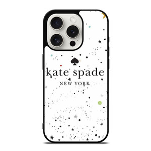 KATE SPADE NEW YORK LOGO STARS iPhone 15 Pro Case Cover KATE SPADE NEW YORK LOGO STARS iPhone 15 Pro Case Cover