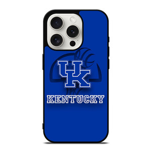 KENTUCKY WILD CATS UNIVERSITY BASKETBALL TEAM LOGO iPhone 15 Pro Case Cover