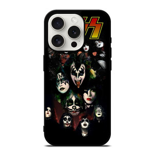 KISS ROCK AND ROLL BAND iPhone 15 Pro Case Cover