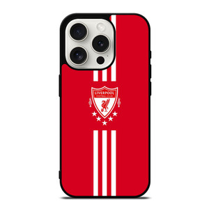 LIVERPOOL FC FOOTBALL CLUB LOGO ADIDAS iPhone 15 Pro Case Cover