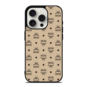 MCM MICHAEL CROMER MUNICH LOGO ICONS iPhone 15 Pro Case Cover
