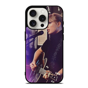 TAYLOR SWIFT LIVE WITH GUITAR iPhone 15 Pro Case Cover TAYLOR SWIFT LIVE WITH GUITAR iPhone 15 Pro Case Cover