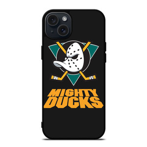 ANAHEIM DUCKS HOCKEY LOGO MIGHTY DUCKS iPhone 15 Plus Case Cover