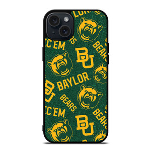 BAYLOR BEARS LOGO BASKETBALL UNIVERSITY TEAM iPhone 15 Plus Case Cover