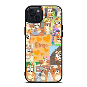 BLUEY BINGO CARTOON SERIES iPhone 15 Plus Case Cover