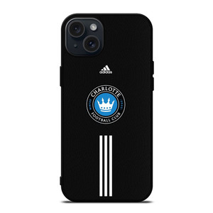 CHARLOTTE FOOTBALL CLUB MLS SOCCER TEAM ADIDAS iPhone 15 Plus Case Cover