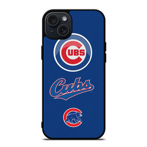 CHICAGO CUBS ICON BASEBALL TEAM LOGO iPhone 15 Plus Case Cover