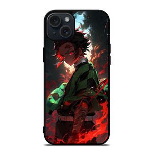DEMON SLAYER TANJIRO KAMADO ANIME MANGA iPhone 15 Plus Case Cover