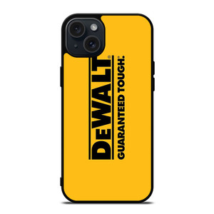 DEWALT TOOL LOGO GUARANTEED TOUGH iPhone 15 Plus Case Cover