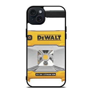 DEWALT TOOL LOGO LED WORK LIGHT iPhone 15 Plus Case Cover