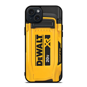 DEWALT TOOL LOGO ROOFING NAILER iPhone 15 Plus Case Cover